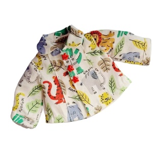Ensemble de vêtements pour poupée en tissu Sister Gazi, motif animal et floral, chemise et pantalon pour bébé - Product Image 5