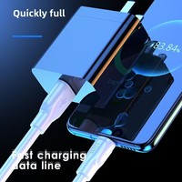 Kabel Pengisi Daya Mikro Tebal 120W Android V8 Pengisian Daya Super Cepat Usb Ponsel Jalur Data Mobil Penjualan Langsung Tahan Lama Universal