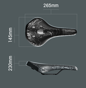 Coussin de <span class=keywords><strong>selle</strong></span> de vélo de montagne, amortisseur de chocs, ventilation, léger, sûr, durable, imperméable, unisexe, adulte - Product Image 3