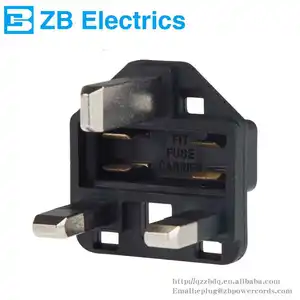 Diseño caliente 220V a 110V enchufe adaptador de enchufe de 3 pines