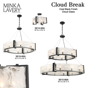 Lampadario Moderno a LED 110v con Vetro Satinato a Forma di Nuvola, Rotondo/Lungo, per Soggiorno e Sala da Pranzo, Lampada da Soffitto a Doppia Altezza - Product Image 5