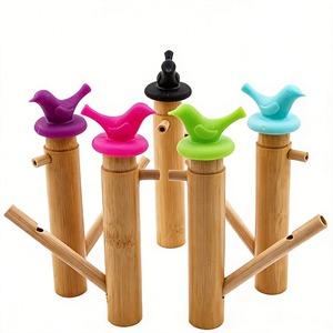 Fischietto d'acqua in bambù a forma di <span class=keywords><strong>uccellino</strong></span>, giocattolo per bambini dell'asilo, regalo per studenti, divertimento con acqua, suono personalizzato di piccolo <span class=keywords><strong>uccellino</strong></span> - Product Image 1