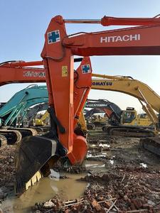 Excavadora de cadenas usada Hitachi ZX 350 de 35 toneladas, fabricada en Japón, con motor y transmisión, certificada por la EPA, en venta. - Product Image 4