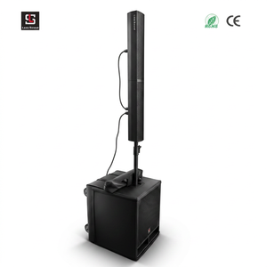 Système de haut-parleurs colonne actifs Lasesound X-15 PRO + X-445H, caisson de basses de 15 pouces alimenté, classe <span class=keywords><strong>D</strong></span> DSP, système PA professionnel, étanche - Product Image 1