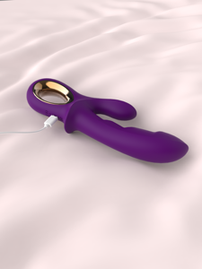 Dual-Frequenz Weibliches Masturbationsspielzeug Luxuriöses Wasserdichtes Vibrierendes Spielzeug Wiederaufladbar Flirtendes Doppelmotor-Gerät - Product Image 6