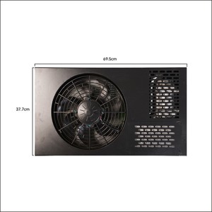 Mini Aire Acondicionado para Camiones, para Reequipamiento/Actualización de Vehículos, con Capacidad de Enfriamiento de 2300W y Potencia de 850W, Aire Acondicionado para Autocaravanas - Product Image 4
