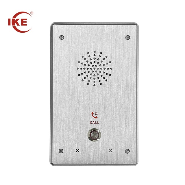 Intercom SIP Video Door Phone with Caller ID Voice Mail IP65 Waterproof & Dustproof POE Network Single-button Design