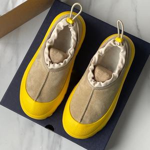 Bottes de neige chaudes en fourrure synthétique à semelle épaisse en daim et coton, design tendance, pour hommes et femmes, collection Hiver 2026 - Product Image 4