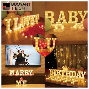 Big Letter Signs Marquee Large Led Letters Tall 4ft Marquee Sign Free Stand Light up Oh Baby Giant Letters - Product Image 4