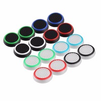 Tutup Joystick Silikon Lembut Ergonomis Anti-Selip Ringan untuk Pengontrol Game PS5 PS4 Xbox 360