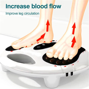 Taşınabilir Elektrikli Ayak Spa Makinesi Baldır Bacak Damar Dolaşımını Artırıcı Isıtmalı Nöropati Ayak Masaj Aleti Kan Dolaşımı Ağrıları için - Product Image 4