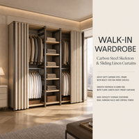Armoire simple et robuste pour chambre à coucher, anti-poussière, sur pied, pour vêtements d'enfants, décoration de meubles