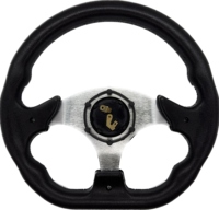Volant de golf TRAPLY universel 13 pouces en cuir PU Sports Racing Drift JDM