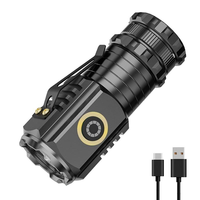 Lampe torche LED 3-XPG 1000 lumens, batterie Li-ion 18350, format de poche, IP54, alliage d'aluminium, pour le camping et les situations d'urgence