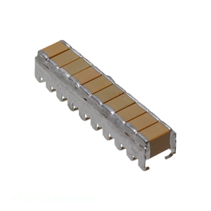 Distribuidor Autorizado de Condensadores Cerámicos SMD 20 J-Lead de Montaje Superficial MLCC ST121C226MAJ10 CAP CER 22UF 100V X7R SMD 22 uF - Product Image 1