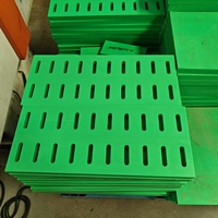 Panneau de drainage durable en plastique PE Couverture d'égout Panneau de gouttière Grille Composite Couverture de puits avec CNC et services de coupe