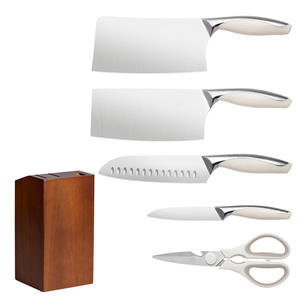 Couteau de Chef Moderne Écologique en Acier Inoxydable de Haute Qualité, Ambidextre, Manche Creux, Lame de 6-7,9 pouces, Tire-bouchon, Tranchage - Product Image 6