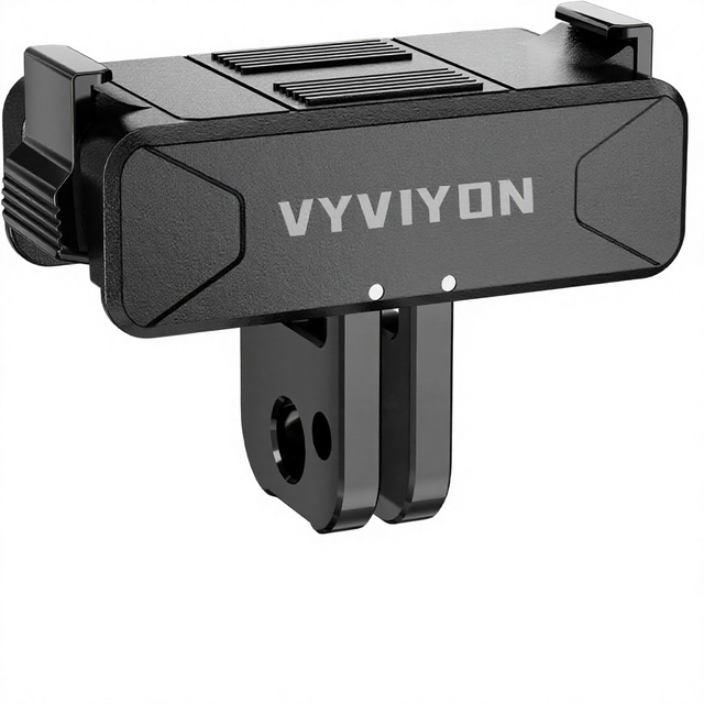 Magnetic Quick Release Mount Adapter for Action 5/3/4/2 Cameras 1/4-inch Screws Metal 2pcs