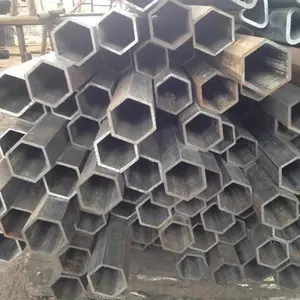Tuyau hexagonal de tuyau d'acier formé spécial étiré à froid par usine pour la construction