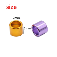 Innerer 7mm Vogel-Beinring, Blanko-Taubenring, Papageien-Erkennungsring, Aluminium-Fußringe