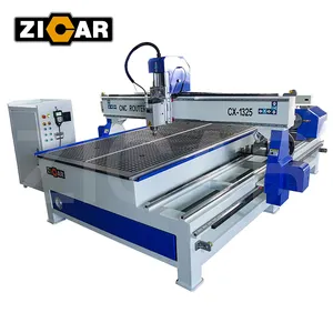 Zicar 5-assige Freesmachine Cnc Cx1325 Cnc Houtbewerking Router Met Cnc Router Roterende As