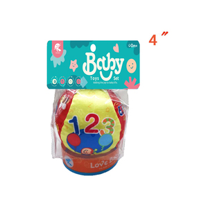 Babyfans nouveau Design coloré en peluche douce de développement préscolaire, jouet de balle en tissu pour bébé - Product Image 2