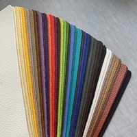 Rexine en cuir synthétique souple de différentes couleurs pour chaussures sacs à main sacs canapé meubles-fabriqués à la main en Chine