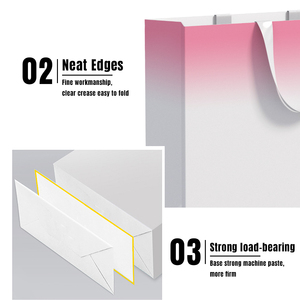 <span class=keywords><strong>Sac</strong></span> fourre-tout en papier kraft écologique poignées emballage de magasin de vêtements transporté en gros <span class=keywords><strong>sac</strong></span> en papier surdimensionné personnalisation - Product Image 4