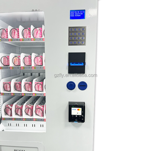 Máquina expendedora con gran almacenamiento, fácil de mover con varios sistemas de pago, máquina expendedora de aperitivos y bebidas y medicamentos - Product Image 4