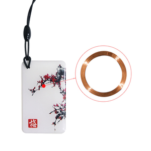 <span class=keywords><strong>RFID</strong></span> 13,56 МГц карта контроля доступа водонепроницаемый клей упаковка эпоксидный брелок только для чтения - Product Image 5