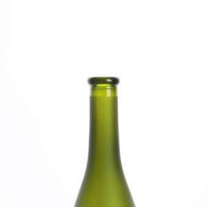 Блестящий черный роскошный пустой фруктовый коньяк 750 мл стеклянная бутылка вина с пробкой - Product Image 4