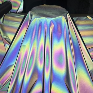 Chinastars Hochwertiger Leuchtender Regenbogen/Schillernder/Neon Reflektierender Stoff für Jacken/Outdoor-Bekleidung, Schuhe, Taschen - Product Image 1