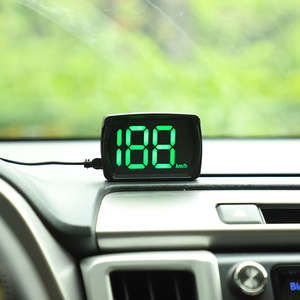 Affichage tête haute pour voiture HUD GPS Compteur de vitesse universel numérique Camion Scooter Moto Projecteur pare-brise Système d'alarme pour voitures - Product Image 4