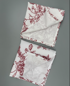 Serviettes en tissu polyester pour <span class=keywords><strong>mariage</strong></span> printanier, bar, restaurant, dîner de <span class=keywords><strong>mariage</strong></span>, serviettes en tissu imprimées de fleurs, torchons de cuisine - Product Image 6