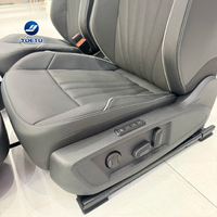 Siège avant pour VW ID.3 ID.4 ID.6, siège conducteur électrique en cuir perforé avec repose-jambes