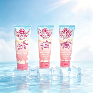 Crème bronzante BubbleGum Melanin Peptide à action intense pour accélérateur <span class=keywords><strong>de</strong></span> <span class=keywords><strong>bronzage</strong></span> en cabine, sans tache ni traces - Product Image 1