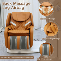 Fauteuil de Lavage Professionnel Électrique Moderne de Haute Qualité pour Salon de Coiffure, avec Cuvette, Couleur Orange