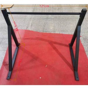 Dispositif <span class=keywords><strong>de</strong></span> traction en acier <span class=keywords><strong>de</strong></span> vente chaude pour les barres parallèles simples d'intérieur <span class=keywords><strong>de</strong></span> forme physique des hommes et des femmes renforcées - Product Image 4