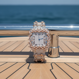 Reloj Mecánico Automático VVS Personalizado con Moissanita, Estilo Hip-Hop de Alta Calidad, Brillo Intenso, Unisex, Edición Limitada ETA - Product Image 1