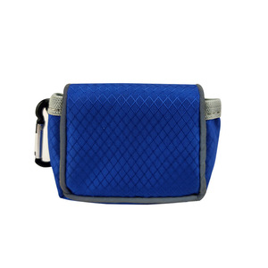 Sacs à déjections pour animaux de compagnie portables, en tissu Oxford bleu, avec clip mousqueton, pour l'élimination des déchets de chien, rangement compact, utilisation en voyage - Product Image 2