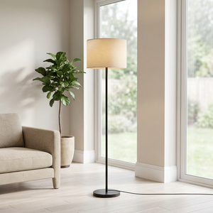 Lampe sur pied LED moderne décorative IQBAL COLLECTION, lumière de lecture très brillante, en fer, pour salon, chambre à coucher, CRI élevé 90 - Product Image 2