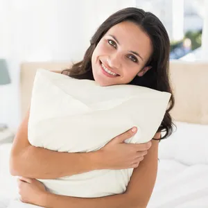 В наличии, высококачественные охлаждающие наволочки из натурального волокна, бамбуковые наволочки для подушки для сна