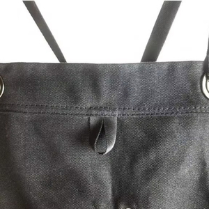 Muestra gratuita: Delantal de trabajo de lona encerada resistente con bolsillos - Edición Deluxe con hebilla de liberación rápida, ajustable hasta la talla XXL - Product Image 4