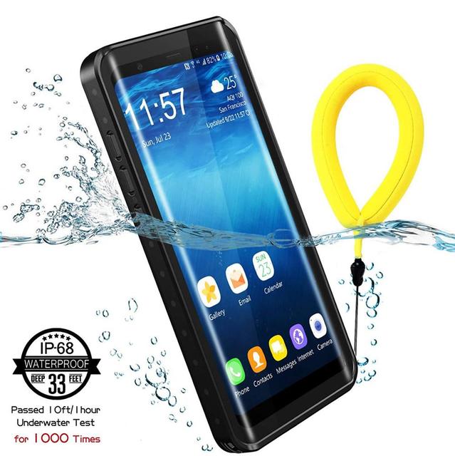 360 Full Protection Waterproof Phone Case for Samsung Galaxy S10 Plus Swimming Diving Cover for Samsung Note 9 S8