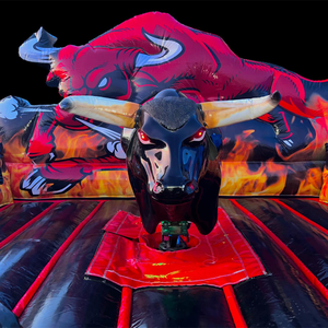 Inflatable cơ khí Bull đi xe cho người lớn & công viên giải trí <span class=keywords><strong>Swing</strong></span> & xoay phong cách 100kg Công suất - Product Image 4