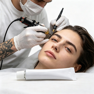 Crema para el Cuidado Posterior del Tatuaje 10g Fórmula No Irritante para la Recuperación del Maquillaje Permanente - Product Image 2