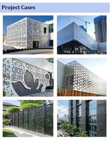 Impresionante malla de chapa de aluminio anodizado negro con acabado de espejo, perfecta para diseños arquitectónicos