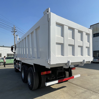 Camions Benne Basculants Sinotruk HOWO Nx 6x4 Conduite à Gauche 371 380 400 Ch 10 Roues 40 Tonnes Hohan avec Bâche Automatique
