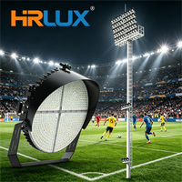 Projecteur LED de stade 1000W IP66 140LM/W à faible éblouissement, étanche, pour stades sportifs extérieurs
