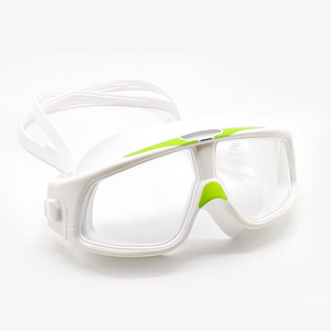 <span class=keywords><strong>Occhialini</strong></span> da <span class=keywords><strong>Nuoto</strong></span> da <span class=keywords><strong>Uomo</strong></span> Antiappannamento, Impermeabili, con Montatura Grande, in Silicone, Anti-perdita, per Piscina e Gara - Product Image 4